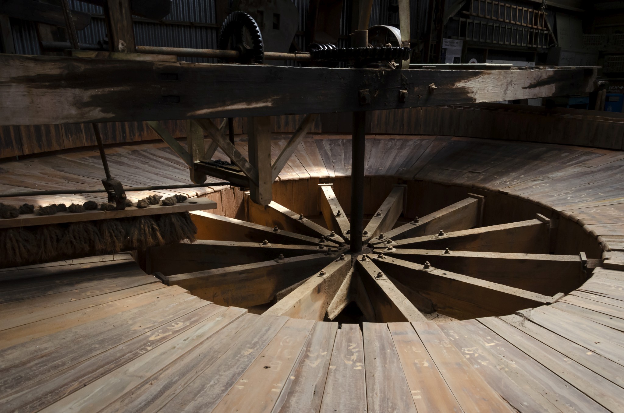 King Edward Mine Round Frame 